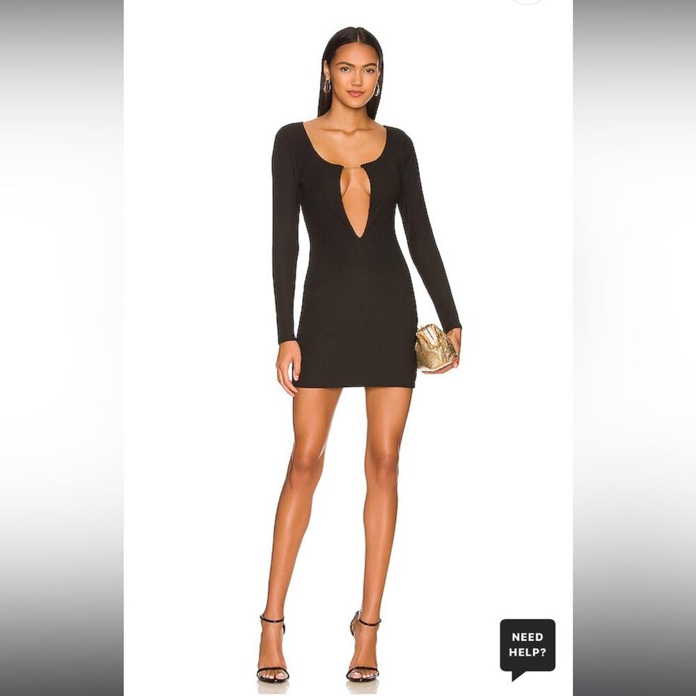 Kayla Dress in Black
h:ours